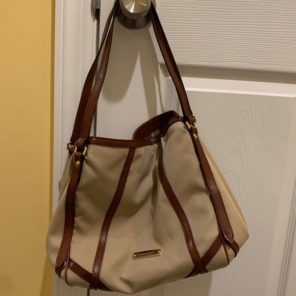 Burberry fabric tote - Picture 2 of 5
